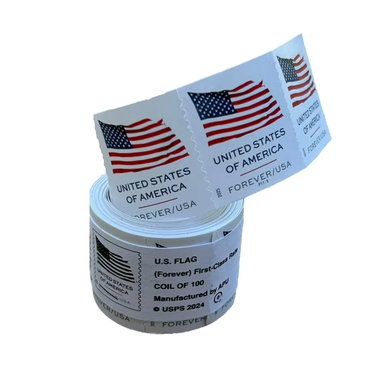 (2025) US Flags Freedom Booklets Rolls